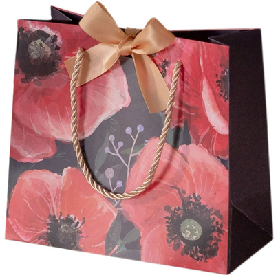 COA السيدات باليد كرافت حقيبة تسوق الأزهار زهرة حقيبة يد