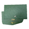 ورق لامع فن الورق الإسفار الأخضر هدية مغلف الطباعة حسب الطلب